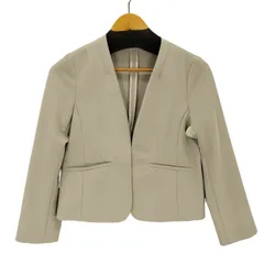 コヒナ COHINA ダブルクロスウォッシャブルジャケット レディース JPN：XS 