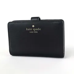 ケイトスペード Kate Spade 財布 二つ折り財布 レディース ミディアム コンパクト バイフォールド ウォレット ブラック KC580 001