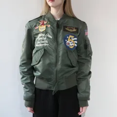 【美品】AVIREX L-2 5th AIR FORCE フライトジャケット ジャケット ミリタリー アヴィレックス