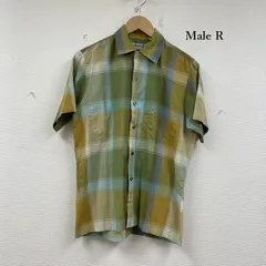 古着 Male R ヴィンテージ コットン ポリ チェック ボックス シャツ メンズ 表記無し ISItems【USED】【古着】【中古】50152754