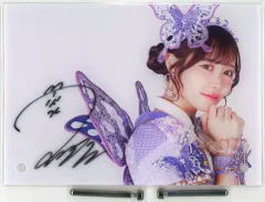 【中古】アクリルスタンド・アクリルパネル 仲川瑠夏 直筆サイン入りアクリルパネル 「FRUITS ZIPPER 新アー写公開記念!ラッフルくじ」 A賞