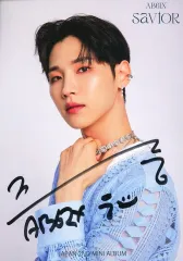 【中古】キャラカード チョン・ウン(AB6IX) 直筆サイン入りフォトカード 「CD SAVIOR」 発売記念オフラインイベント メンバー別サイン会 参加特典