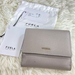 FURLA】フルラ バビロン 長財布 ロングウォレット グレージュ - メルカリ