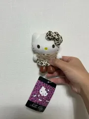 ハローキティ レオパードキティ ぬいぐるみ キーホルダー ギャル 50周年