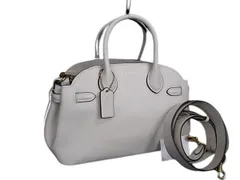 COACH コーチ ハンドバッグ エンパイア キャリーオール 26 CU066 ライトベージュ レザー レディース 2WAY  超美品