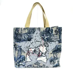 Christian Dior クリスチャンディオール トートバッグ  ノベルティ プラチナ会員バースデー ペーパーストロー    ネイビー レディース / 240001187474