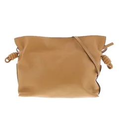 LOEWE ロエベ フラメンコ クラッチ ショルダーバッグ A411FC1 カーフ ベージュ  レディース【中古】 Flamenco（LOEWE） ロエベ フラメンコクラッチミニ A411FC2X05