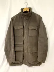 BURBERRY LONDON バーバリー スペイン製ミリタリーコート ジャケット サイズ: 50 カラー: ブラウン系 現状品 メンズ トップス