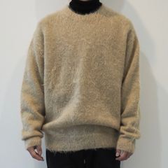 24AW】AURALEE オーラリー モヘヤ ウール ニット 5 ダークグレー