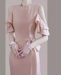 レディース パーティードレス ワンピース オフショルダー