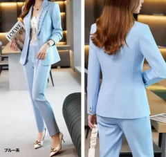 レディース パンツスーツ ジャケット パンツ カジュアル
