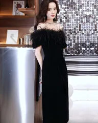 レディース ワンピース パーティードレス オフショル エレガント