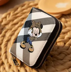 ミニーマウス　財布　カード入れ　①