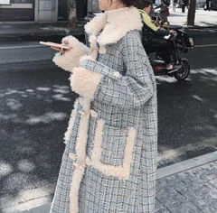 ロングコート レディース アウター 秋冬 韓国 おしゃれ