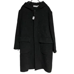  PERRY ELLIS ペリーエリス ジャケット アウター ブラック ウール ロング レディース M【ZK50】