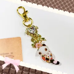 ♡レジン猫ちゃんキーホルダー♡