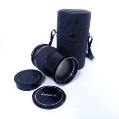 KONICA コニカ AR 135mm F3.2 マニュアルフォーカス カメラレンズのサムネイル