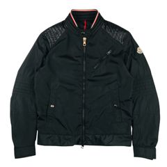 MONCLER モンクレール ナイロン ライダースジャケット ブラック 正規品