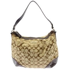 coach】コーチ シグネチャー マルチカラー キャンバス/レザー - メルカリ