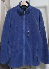 L パタゴニア レトロ カーディガン - ブルー