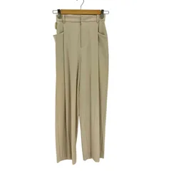 ビューティーアンドユースユナイテッドアローズ BEAUTY ＆ YOUTH UNITED ARROWS ツイル バックゴム ワイドパンツ レディース JPN：XS 