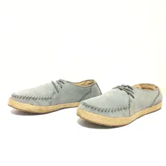 きれいめカジュアルに◎【UGG Australia】アグ シューズ スエード AIREHART 1002661A モカシン エスパドリー ローヒール お出かけ タウンユース 可愛い グレー レディース サイズ23.0cm/M42201fFのサムネイル