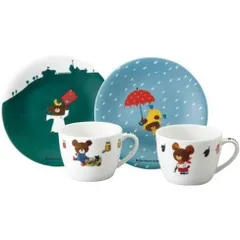 NARUMI　ナルミ　くまのがっこう　ペアカップ&プレートセット　クマ　ジャッキー　カップ＆ソーサー　コーヒーカップ　お皿　ラッピング無料