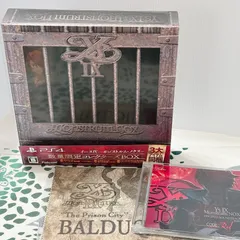 PS4 イースIX Monstrum NOX 数量限定コレクターズBOX イース9 日本ファルコム 限定版 前日譚小説 サントラ2種 CODE:RED/BLACK 怪人手配書 BALDUQクロス ポスター フルセット 激レア JRPG 🌸