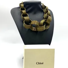レア！　希少　Chloe クロエ　チョーカー　ネックレス　リングチェーン　アンティーク調　ヴィンテージのサムネイル