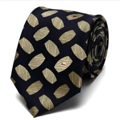 LANCEL ランセル ドット柄 幾何学模様 チェック柄 格子柄 小紋柄 ブランドネクタイ 総柄 メンズネクタイ 高級シルク