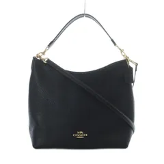 コーチ COACH ローレル ラージ 2wayバッグ ショルダー ワンハンドル レザー 本革 黒 ブラック CY684 /RI■OS