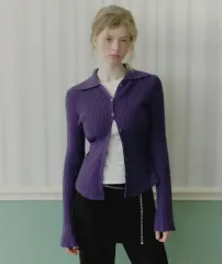 未使用) TWEE ゴージニット PURPLE