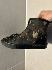 マーク ジェイコブス カモフラージュ スカート ハイトップ