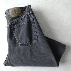 ■古着 Wrangler ラングラー ブラックジーンズ デニムパンツ 黒 W30L32【L5534】