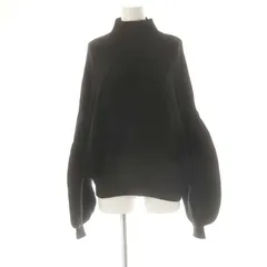 リエンダ rienda タートルネック クロップドニット セーター 長袖 F 黒 ブラック /AT ■OS ■SH