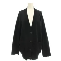 ジャーナルスタンダード JOURNAL STANDARD 23AW コットンカシミヤビッグカーディガン ニット ロングカーディガン F 黒 ブラック 23080400706030 /☆G