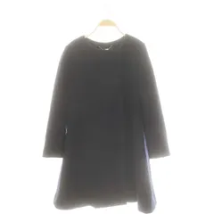 ジルバイジルスチュアート JILL by JILLSTUART ノーカラーコート アウター ロング 総裏地 S 紺 ネイビー /DO ■OS