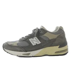 ニューバランス NEW BALANCE M991UKF スニーカー ローカット US9 グレー /YO8 ■SH