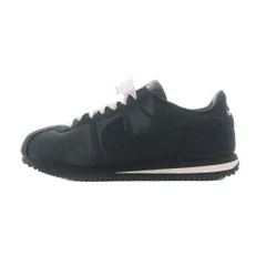 ナイキ NIKE Cortez Textile SE スニーカー 25cm 黒 ブラック リボン IH2014-010 /RI ■OS