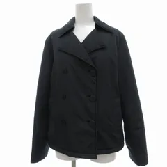 プロポーション ボディドレッシング PROPORTION BODY DRESSING 美品 中綿ジャケット 3 ダブルブレスト ショート丈 黒 ブラック /AE ■GY58のサムネイル
