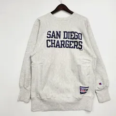 【中古品】Champion チャンピオン 90’S USA製 SANDIEGO CHARGERS REVERSE WEAVE CREWNECK SWEAT  リバースウィーブ クルーネック スウェット 【146-260208-yn-05-izu】
