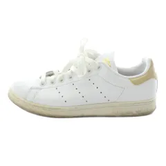 アディダスオリジナルス adidas originals STAN SMITH スタンスミス スニーカー ローカット レザー US6 23.5cm 白 ホワイト ゴールドカラー EG1120 /KU