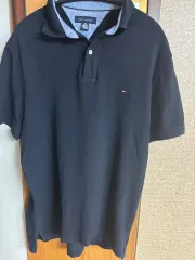 トミーヒルフィガー ダークネイビー 半袖ポロシャツ 100 105サイズ ほぼ新品 35,000円