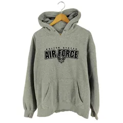 チャンピオン Champion AIR FORCE 刺繍 パーカー メンズ  L