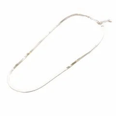 マリアブラック MARIA BLACK CHAIN SILVER スネークチェーンネックレス 925 シルバー