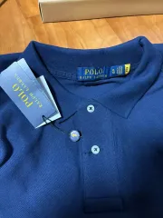 POLO RALPH LAUREN(ポロラルフローレン) ネイビー 半袖 カラーTシャツ クラシックフィット X-LARGE(エックスラージ) 新品 14万円
