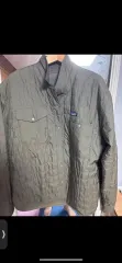 patagonia カーキ キルティングジャケット 兼 シャツ 105 110 サイズ30 30万円 ほぼ新品