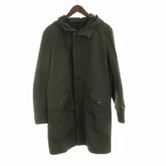 ミッシェルクラン MICHEL KLEIN フーデットジャケット フード 裏地キルティング 48 カーキ MNUAV-61430 /ROのサムネイル
