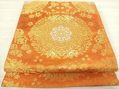 平和屋本店○極上 金彩友禅 卓越技能者・名工・和田光正 太鼓柄袋帯 洋