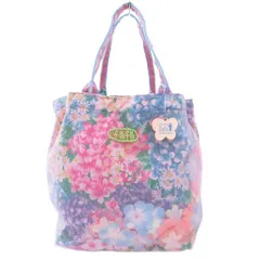 フェフェ fafa 美品 ハンドバッグ マルチカラー 花柄 巾着 チュール /AEのサムネイル